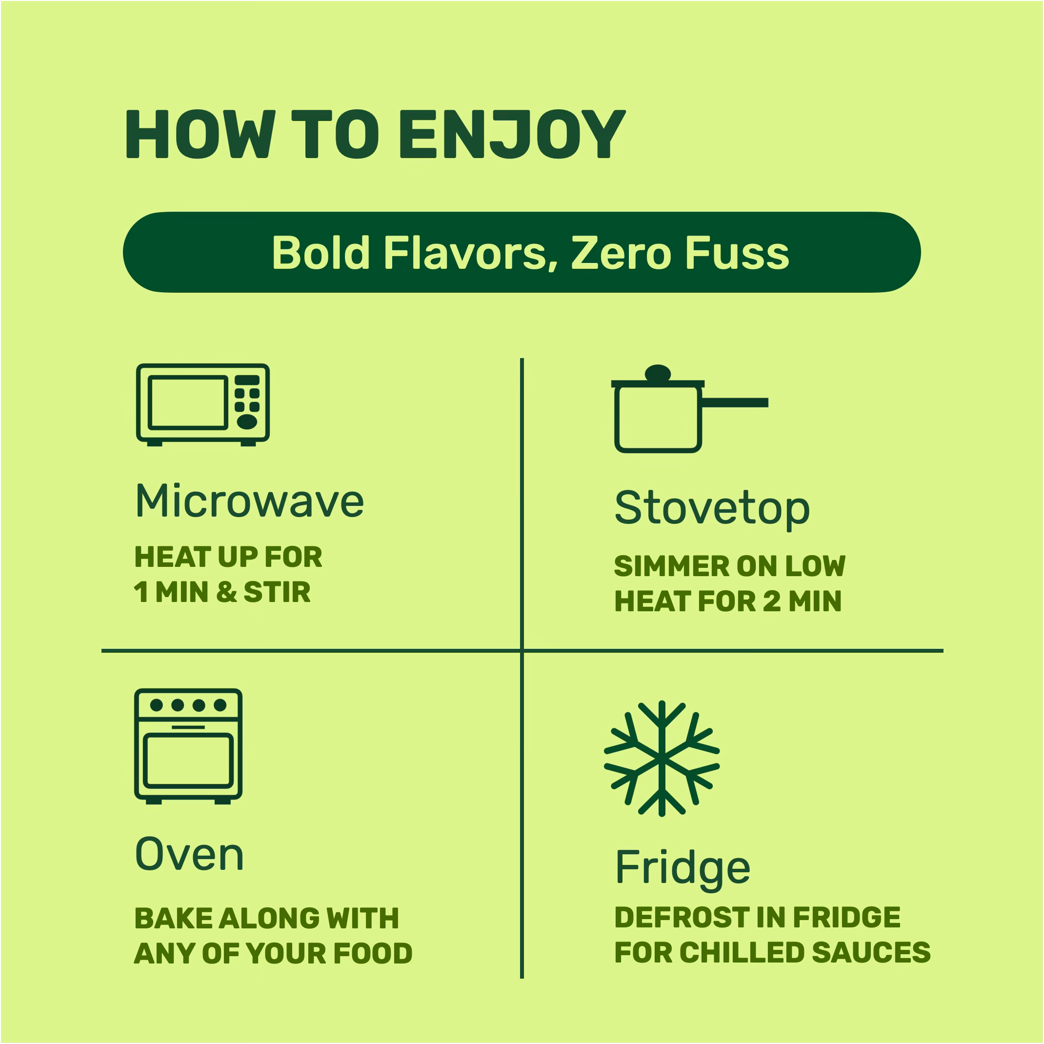 Superfood Sauce Cubes