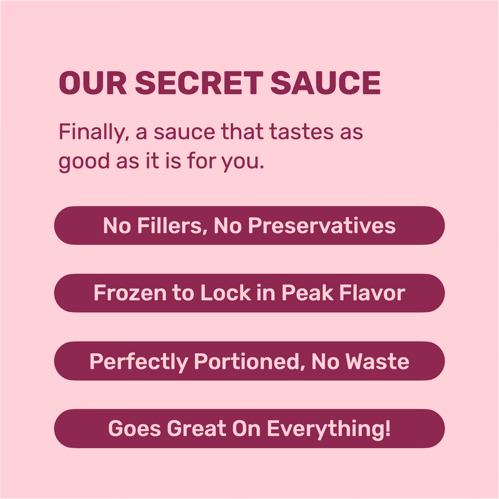 Superfood Sauce Cubes